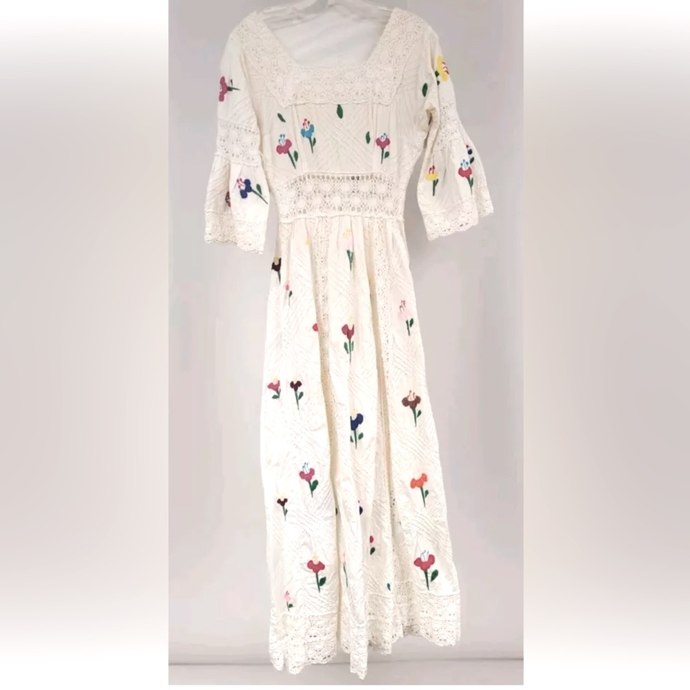 Vintage Oaxacan Wedding Dress